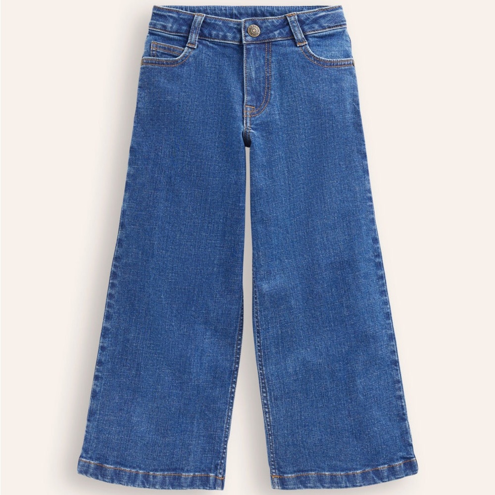 MINI BODEN Wide Leg Jean
Mid Vintage Denim